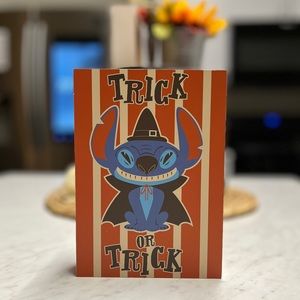 Stitch Halloween Wooden Sign